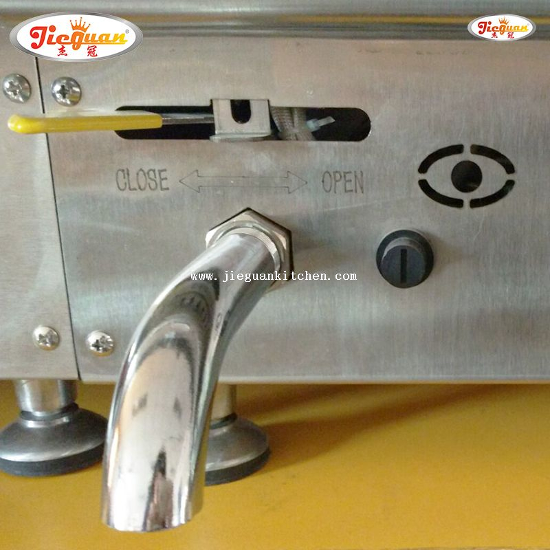 Goreng gas 14L dengan 2 tangki 