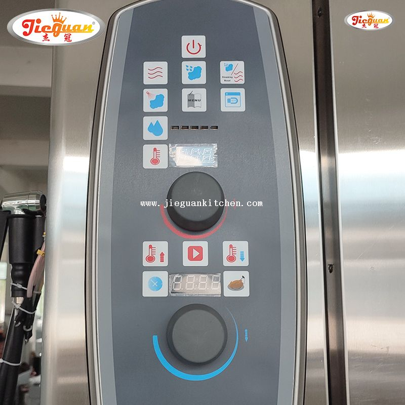 20 lapisan elektrik komersial menggabungkan wap EOA-20-CMP dengan pembersihan diri