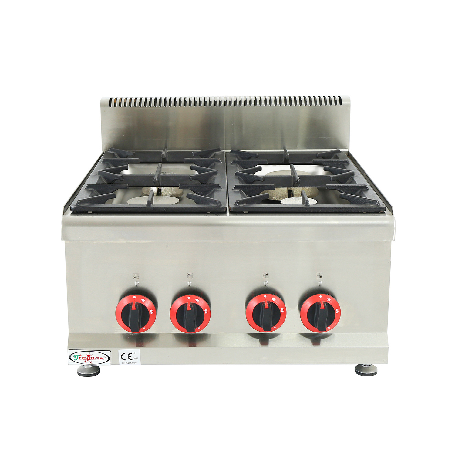 Dapur Gas Couter Top dengan 4 Penunu