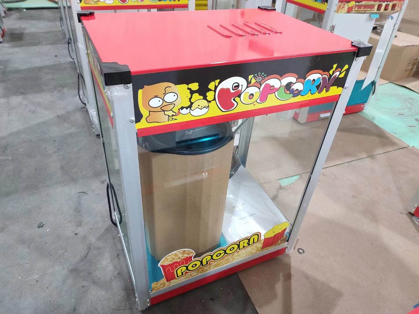 China harga borong pembuat popcorn auto elektrik