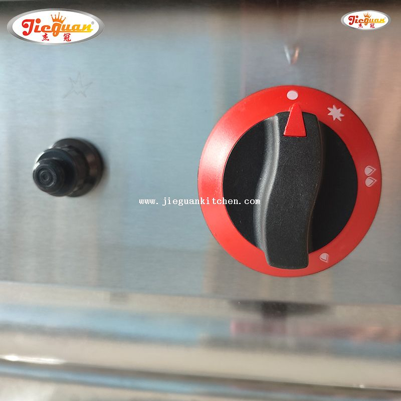 Floorstanding 12 Bakul LPG Pasta Cooker Dengan Kabinet