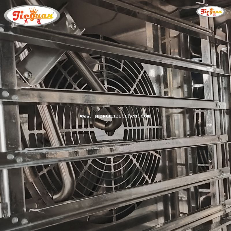 Ketuhar Pengukus Gabungan Komersial dengan 6 Lapisan dengan Skrin Sentuh