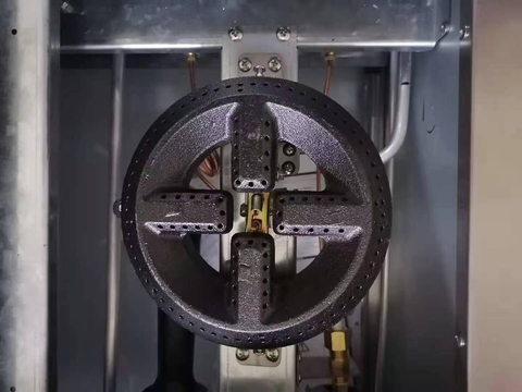 Rangkaian memasak gas gaya Amerika dengan 2 penunu