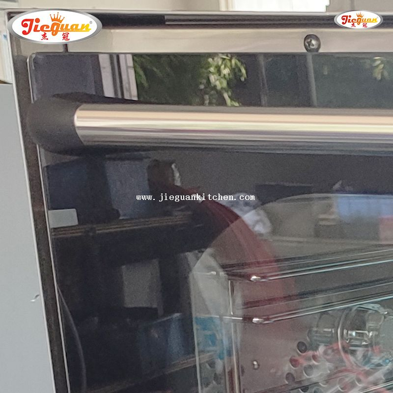 Ketuhar Perolakan digital Elektrik Komersial 4 Dulang