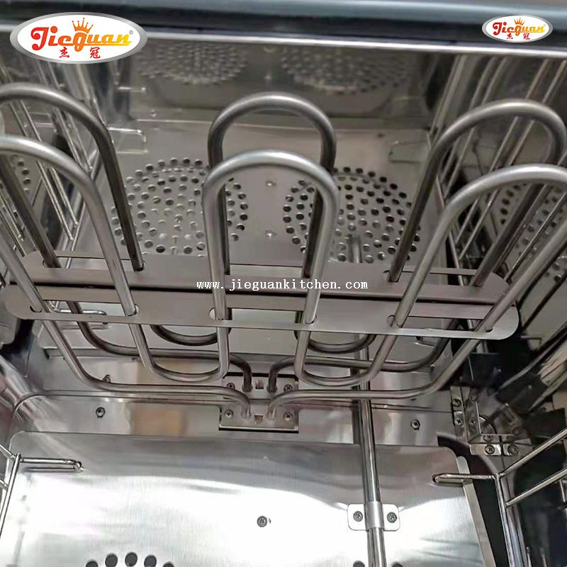 ketuhar perolakan perspektif elektrik dengan pengukus