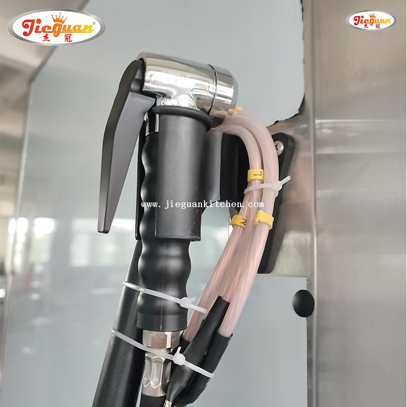 Ketuhar pengukus gabungan 20 lapis elektrik komersial EOA-20-AC dengan pembersihan sendiri