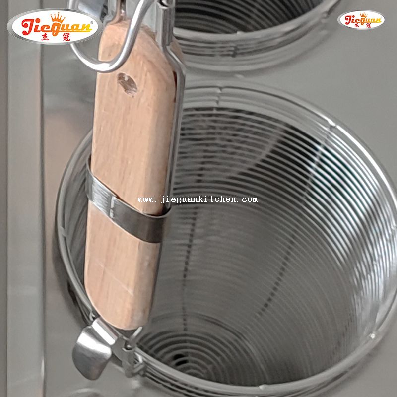 Floorstanding 12 Bakul LPG Pasta Cooker Dengan Kabinet