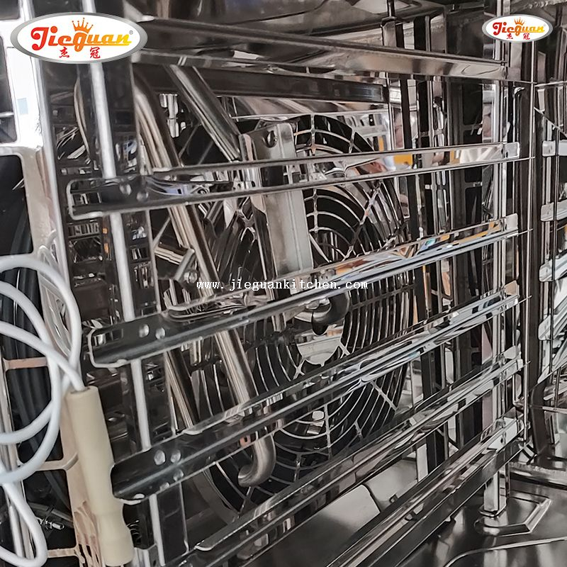 Ketuhar pengukus gabungan dengan 6/10/20 Lapisan