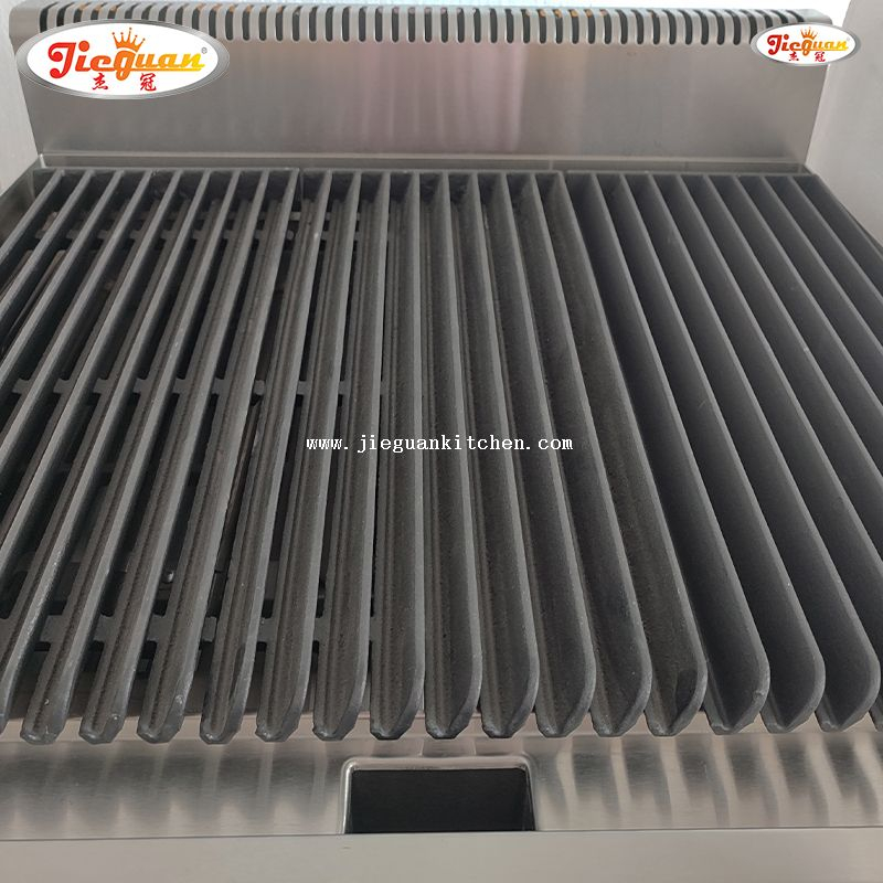 gril batu lava elektrik atas kaunter dengan CE