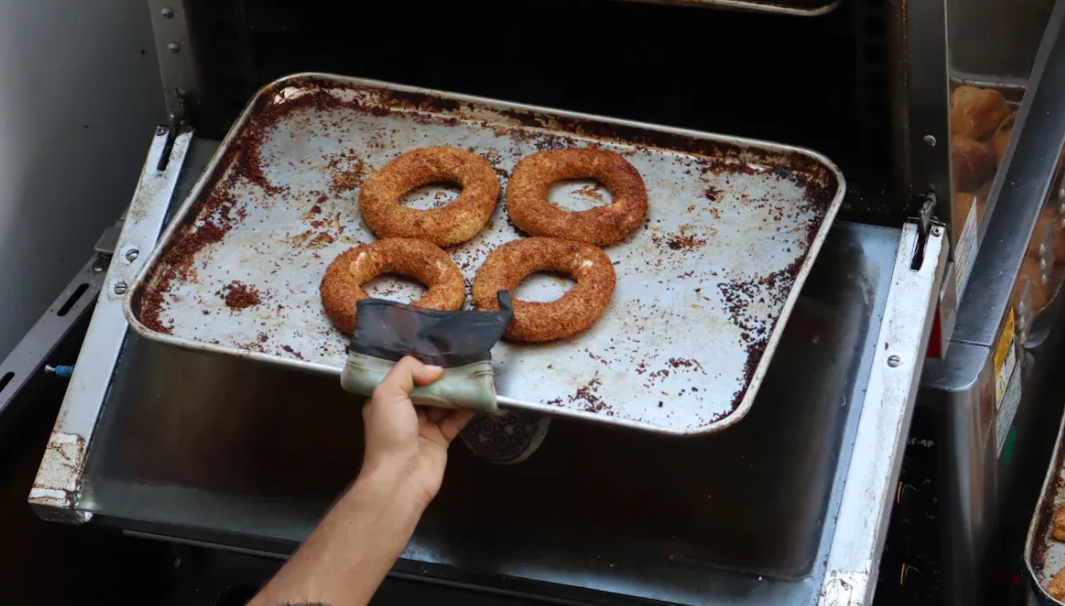 Ketuhar bagel komersial