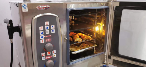 20 lapisan elektrik komersial menggabungkan wap EOA-20-CMP dengan pembersihan diri