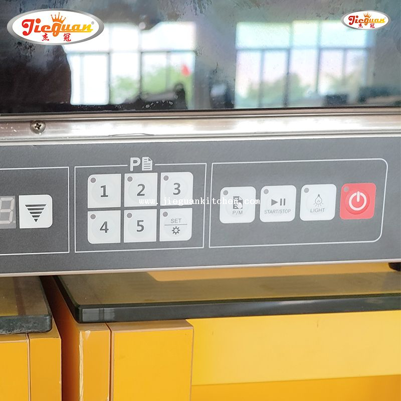 Ketuhar Perolakan digital Elektrik Komersial 4 Dulang