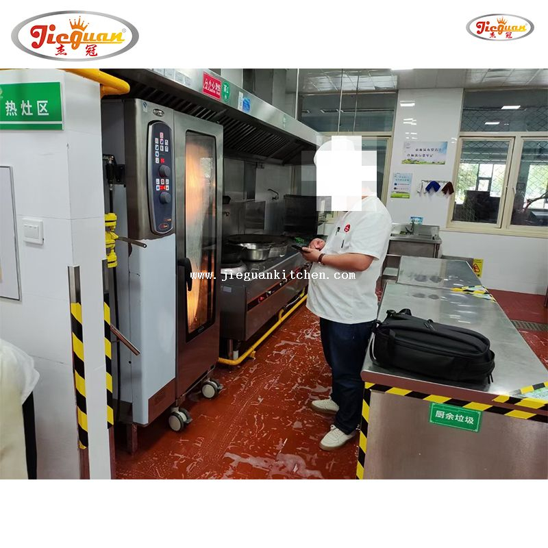 20 lapisan elektrik komersial menggabungkan wap EOA-20-CMP dengan pembersihan diri