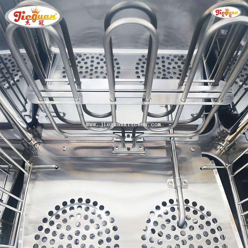 Ketuhar Perolakan Elektrik Ketuhar Pembakar Komersial 4 Lapisan dengan Semburan