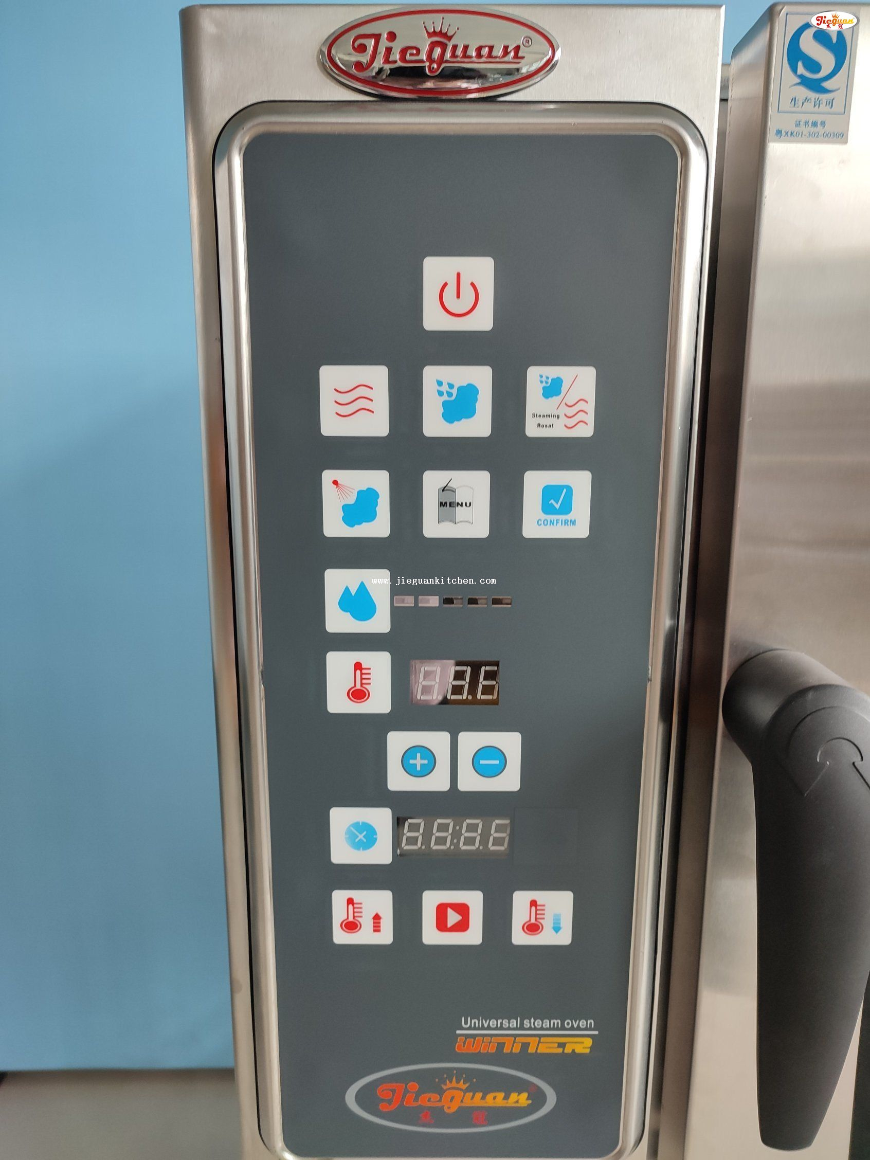 elektrik 4 lapisan 2/3 dulang kombi ketuhar di guangzhou EOA-41-MX