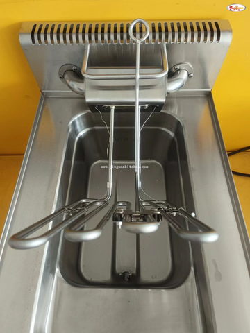 Tangki Tunggal 14L Deep Fryer Elektrik DF-635