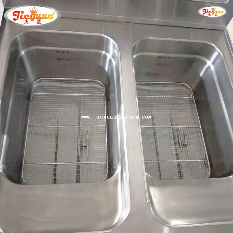 Goreng gas 14L dengan 2 tangki 