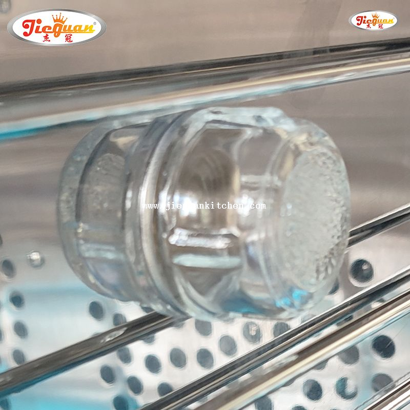 Ketuhar Perolakan digital Elektrik Komersial 4 Dulang