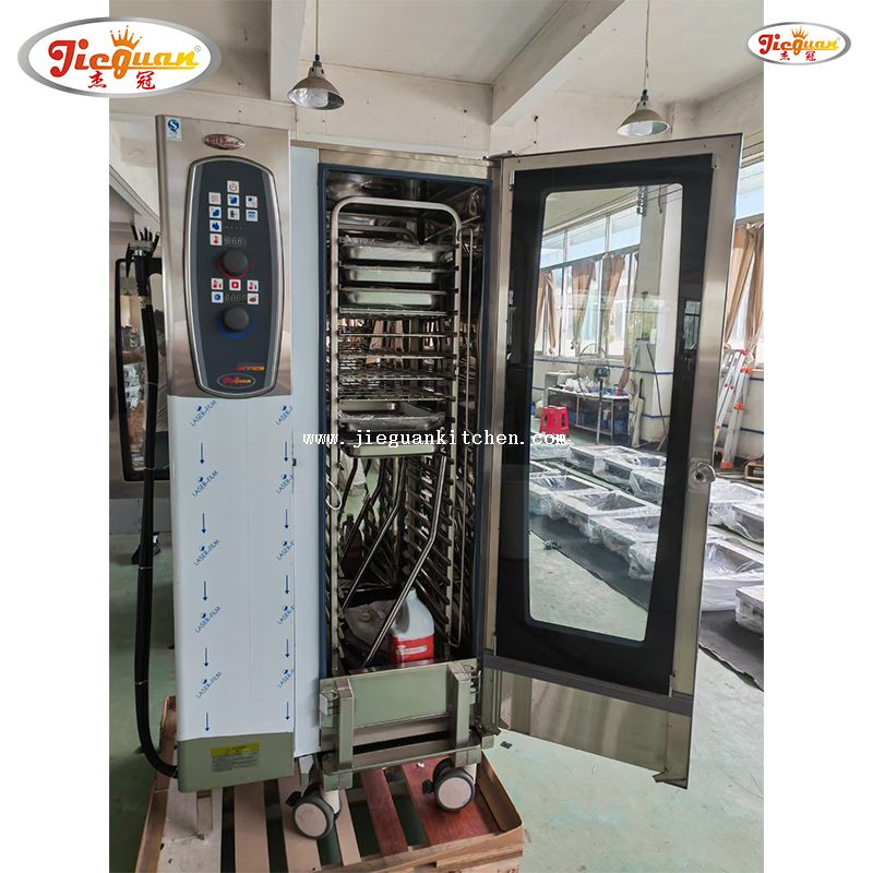 20 lapisan elektrik komersial menggabungkan wap EOA-20-CMP dengan pembersihan diri