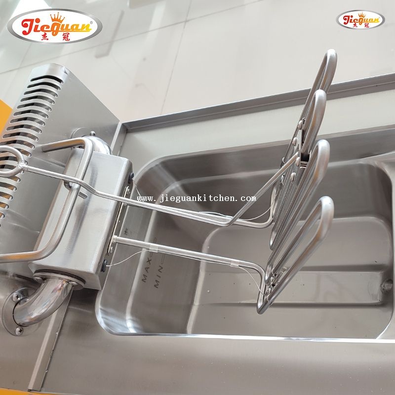 Tangki Tunggal 14L Deep Fryer Elektrik DF-635