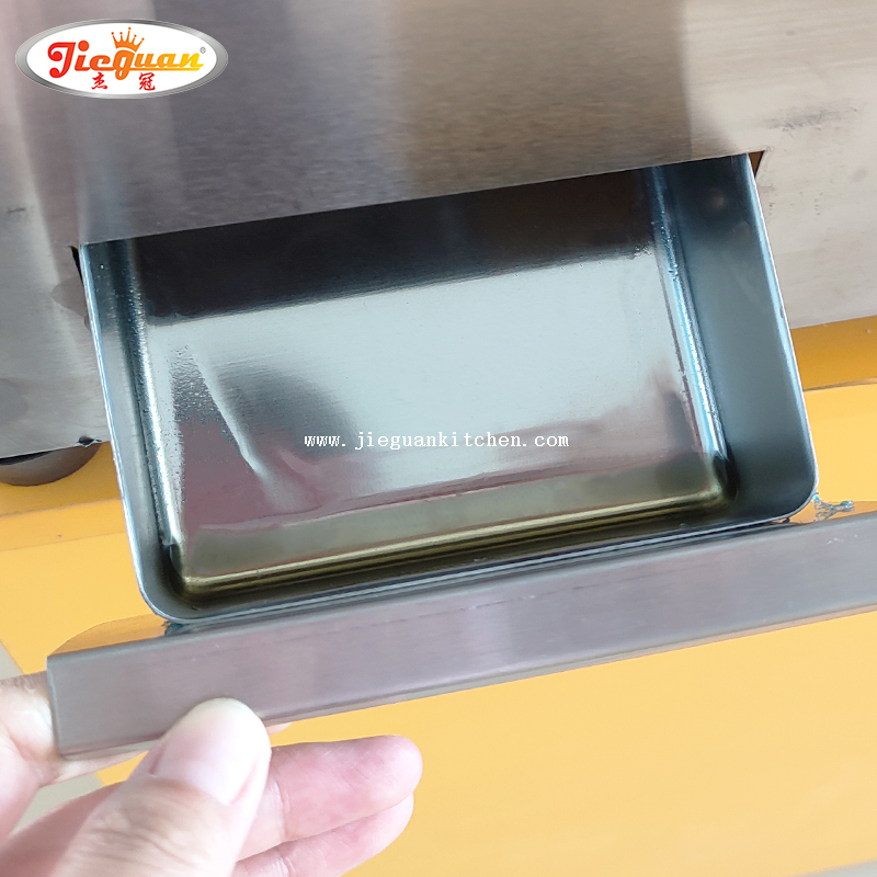 Komersial rata griddle gas LPG 730MM