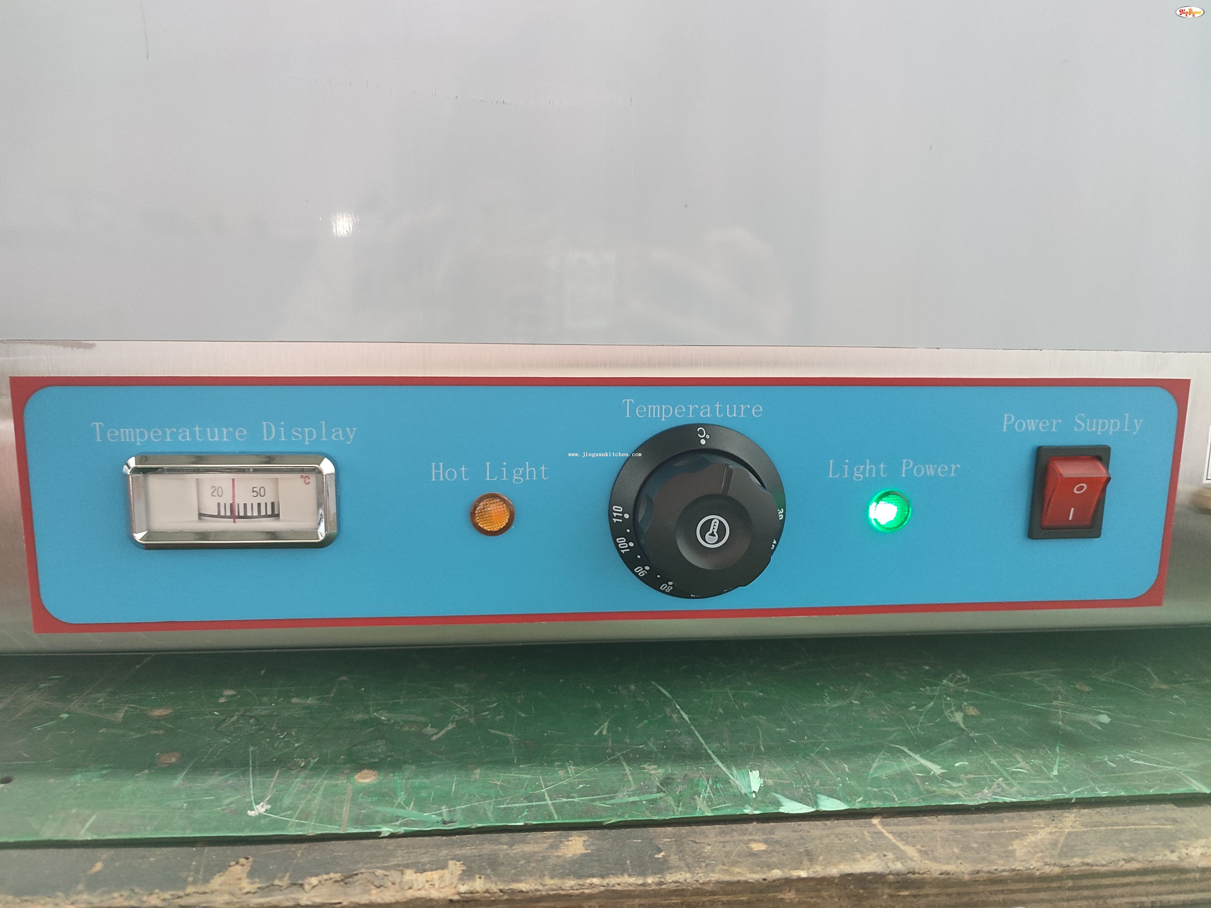 3pan Kaunter Elektrik Bain Marie Paparan Meja Atas Bain Marie