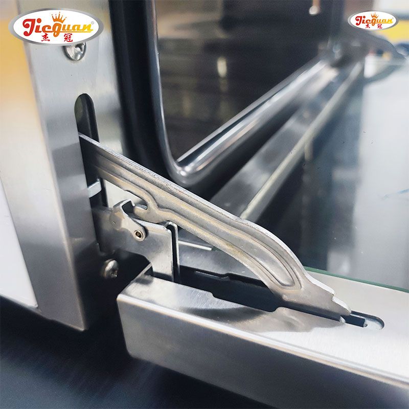 Ketuhar Perolakan Perspektif Elektrik Ketuhar Pembakar Komersial 4 Lapisan